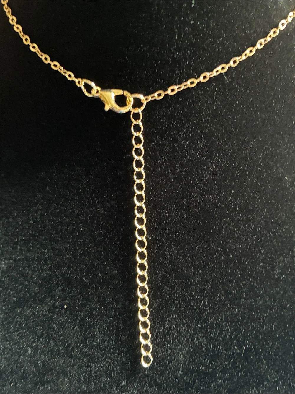 Gold Crystal Crescent Moon Pendant Necklace - Women Jewelry